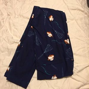 Baking themed leggings lularoe tall and curvy